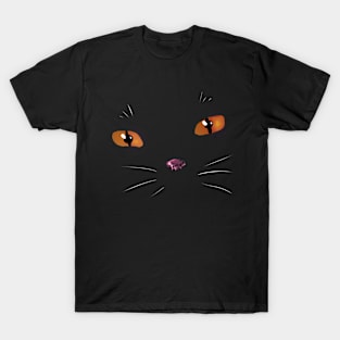 Cat Eyes Orange T-Shirt
